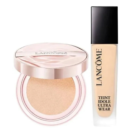 Набор средств для лица LANCOME Набор: Тональный крем Teint Idole Ultra Wear + Кушон Skin Idole 3 Serum Finecover Cushion