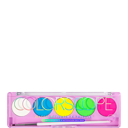 Тени для век J. CAT BEAUTY Палетка теней для век активируемая водой COLORSCOPE