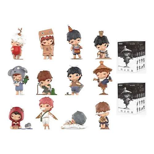 Развивающая игрушка POP MART Фигурка Hirono NIRONO Fourth Generation, Silent Comedy Collection