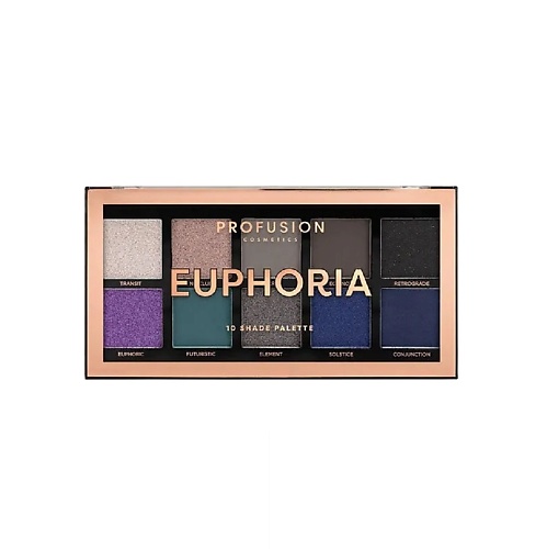Палетка PROFUSION Палетка для макияжа глаз Euphoria