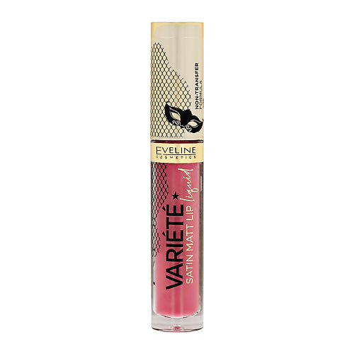 Помада для губ EVELINE Помада для губ жидкая матовая Variete Satin Matt Lip Liquid