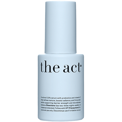Сыворотка для лица THE ACT Сыворотка для лица с ретинолом 0,5%