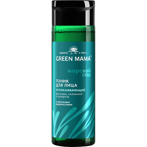 Тоник для лица GREEN MAMA Успокаивающий тоник для кожи лица склонной к появлению неэстетичной красноты Natural Skin Care