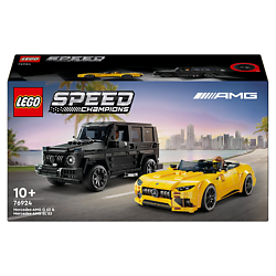 Конструктор Speed Champions 76924 - Mercedes-AMG G 63 & Mercedes-AMG SL 63