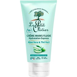 Крем-флюид для рук экспресс увлажнение Алоэ Вера-Зеленый чай Aloe Vera & The Vert Hand Cream