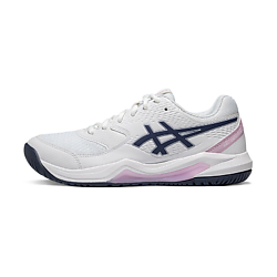 Кроссовки Gel Dedicate 8 Abrasion Resistant Low Top Tennis Shoes Women's White Blue