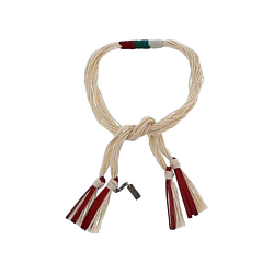 Браслет Saint Laurent Tassel Beaded Rope