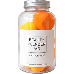 Набор бьюти бледеров в банке Beauty Blender Jar