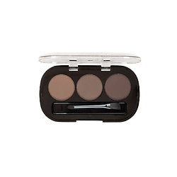 Тени для бровей MATTE, из 3-ех оттенков