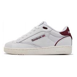 Кроссовки Club C Reebok Bulc 'White Classic Burgundy'