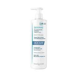 Сверхпитательный очищающий гель для лица и тела Dexyane Ultra-Rich Cleansing Gel