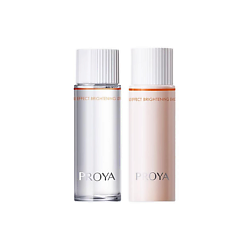 Набор для сияния и упругости кожи Double Effect Brightening: Лосьон + Эмульсия