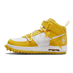 Кроссовки Air Force 1 Mid Sp Off White Varsity Maize