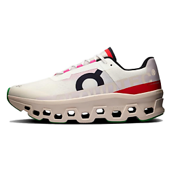 ON1 Кроссовки Cloudmonster Anti Slip Wear Resistant Low Top Casual Running Shoes Men's Ecru