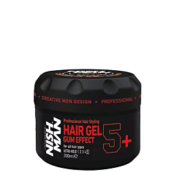 Гель для укладки волос HAIR GEL 5+ Gum Effect Ultra Hold