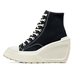 Кроссовки Chuck 70 Womens De Luxe Wedge Black Egret Womens