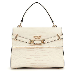 Сумка с анималистичным принтом Silvye Top Handle Flap Bag