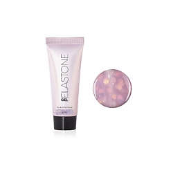 Гибрид акрила и геля ELASTONE GEL с блестками
