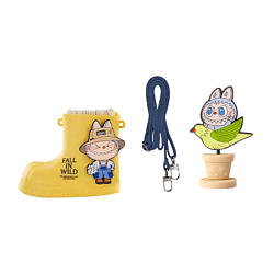 Игрушка Spring Wild At Home Collection, рандомный значок, 5,5см и сумка, 13,5х18см