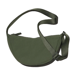 Сумка Nylon Crossbody Bag, Shoulder Bag Mini Women's Dark Green