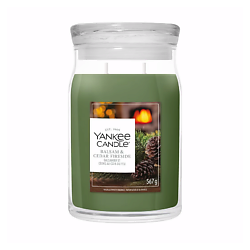 Ароматическая свеча Kerze Balsam & Cedar