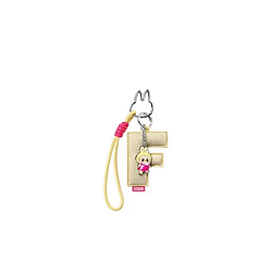 Подвеска в виде буквы "F" The Monsters LABUBU Pin For Love,1 шт.