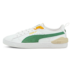 Кроссовки Suede Bloc White Amazon Green