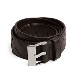 Мужской ремень Intrecciato Buckle Belt