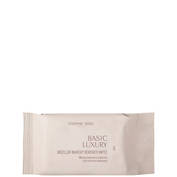 Мицеллярные салфетки для снятия макияжа Basic Luxury