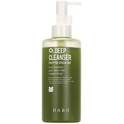 Очищающий гель для лица с экстрактом центеллы азиатской и пантенолом Deep Cleanser Phyto Cica B5 Oxygen Foaming Wash