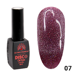 Гель лак Disco Cateye светоотражающий, 001