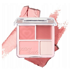 Палетка для макияжа лица 2 in 1 Blush Highlight Palette