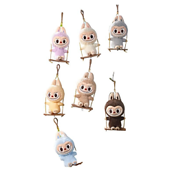 Фигурка Labubu Wood Workshop Collection Swinging Plush Pendant Mystery Box Mystery Boxes