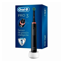 Электрическая зубная щетка Oral-B Series Pro 3 3000 + 4 насадки Cross Action