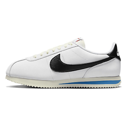 Кроссовки женские Cortez White Black Light Photo Blue