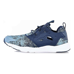 Кроссовки Reebok Furylite Durable Breathable Low-Top Running Shoes Men's Blue