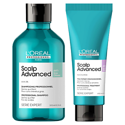 Набор для жирной кожи головы L'Oreal Professionnel Scalp Advanced