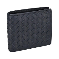 Мужской кошелек Intrecciato Men's Marine Blue