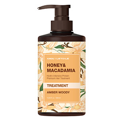 Кондиционер для волос Honey & Macadamia Amber Woody Treatment