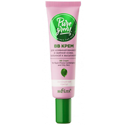 BB крем для комбинированной и жирной кожи, склонной к высыпаниям PURE GREEN
