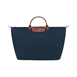 Сумка Le Pliage Canvas With Leather Trim Canvas Bag Women's Dark Blue