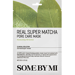 Маска для лица тканевая Real Super Matcha Pore Care Mask