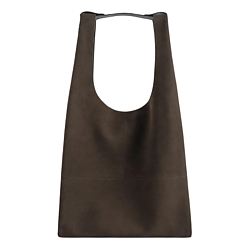 Сумка Suede Tote Dark Brown