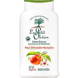 Крем для душа нежный Цветок Миндаля и нектарин Fleur d'Amandier Nectarine Crème Douche