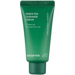 Барьерный крем для лица с керамидами зеленого чая для питания кожи Green Tea Ceramide Cream 7 Colloidal Oatmeal