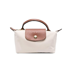 Сумка Le Pliage Recycled Canvas With Leather Trim Dumpling Bag Women's Paper Color