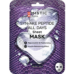 Маска для лица тканевая с пептидом змеиного яда Syn-Ake Peptide Sheet Mask