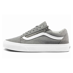Кроссовки Old Skool Zip Low Top Sneakers Grey 'Gray White'