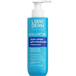 Гель-крем для умывания очищающий Hyaluronic