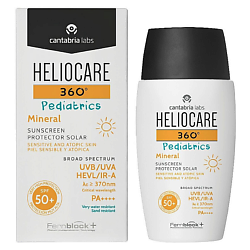 Солнцезащитный крем для детей Heliocare 360 Pediatrics Mineral SPF 50+
